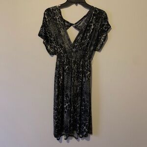 Bisou animal print dress 003